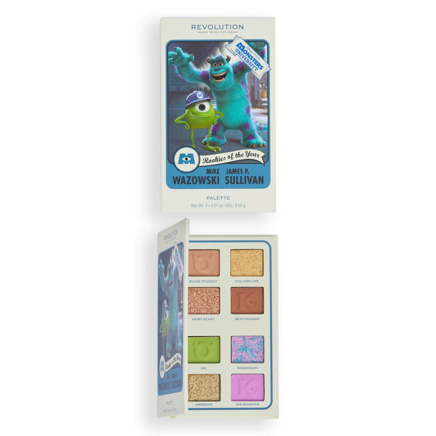 monsters inc makeup palette Monsters Inc Monsters University Paleta De Sombras – North To You