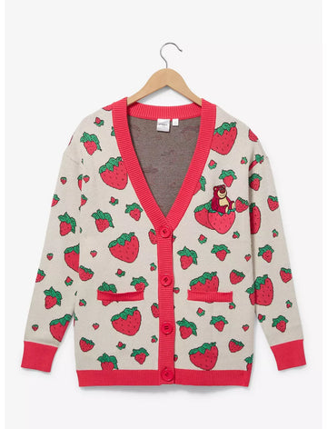 Toy Story Lotso Sueter Cardigan Fresa