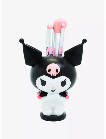 Sanrio Kuromi Base Para Brochas Maquillaje