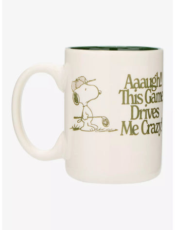 Taza Peanuts Snoopy Golf