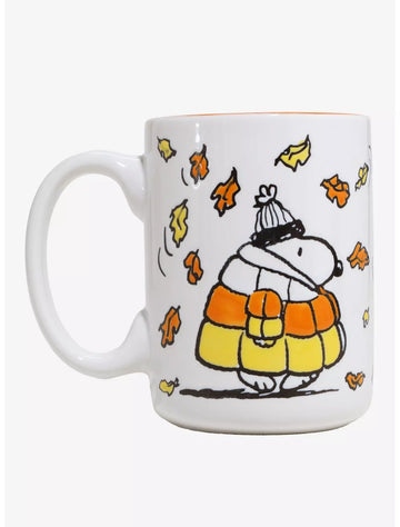 Taza Peanuts Snoopy Abrigo Acolchado de Otoño