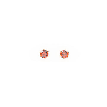 Aretes Dorados De Cubic Zirconia