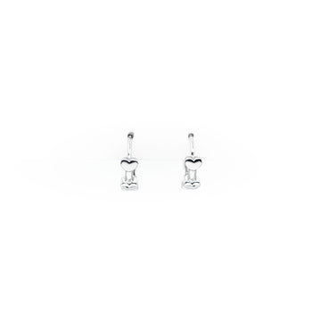 Aretes De Argolla De Corazones