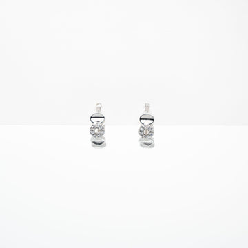 Aretes De Argolla Strass