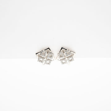 Aretes Cuadrados Strass