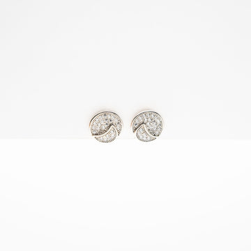 Aretes De Ola Strass