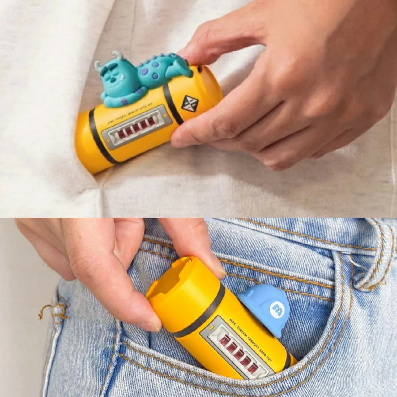 Monsters Inc Cargador Portátil Pila Portátil