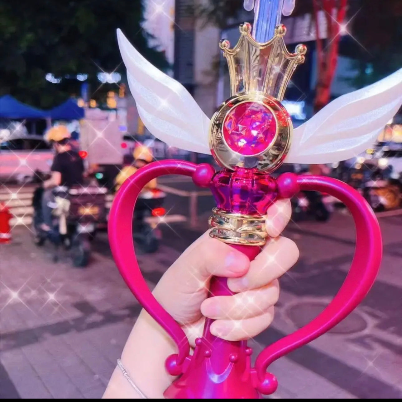 Sailor Moon Paraguas Con Luz