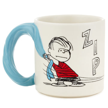 Peanuts® Linus Y Snoopy Taza Cobija
