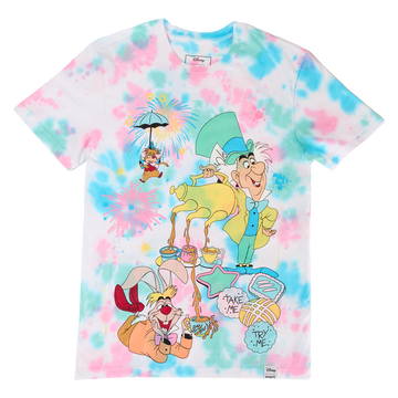 Alicia En El Pais De Las Maravillas Camisa Tie Dye No Cumpleaños
