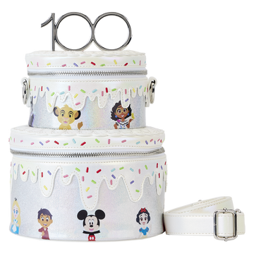 Mochila Disney Aniversario 100 Pastel