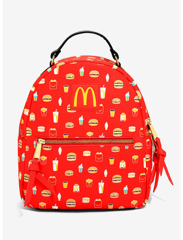 Mcdonalds Mochila Roja Iconos
