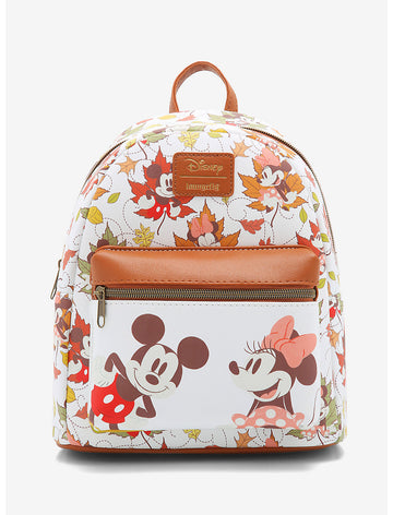 Minnie Mouse Y Mickey Mouse Mochila Otoño Pareja
