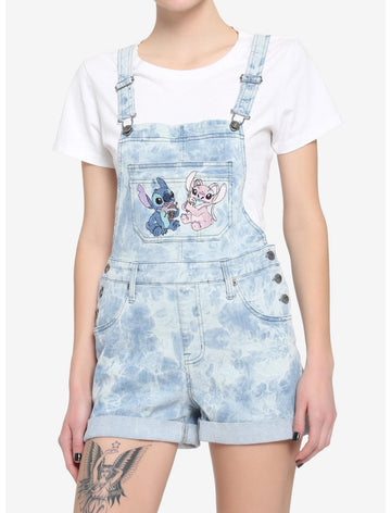 Disney Lilo & Stitch Angel & Stitch Jumper Overal Short