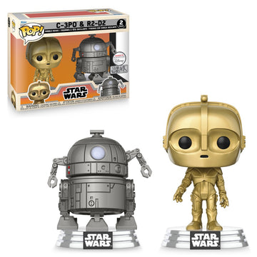 Star Wars Funko C3PO Y R2D2