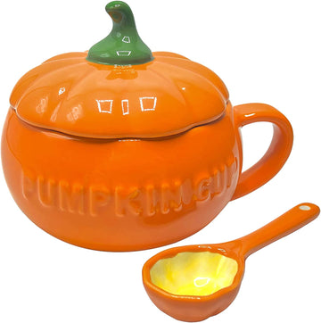 Taza Calabaza Y Cuchara