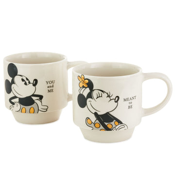 Mickey Mouse Y Minnie Mouse Set Tazas Pareja