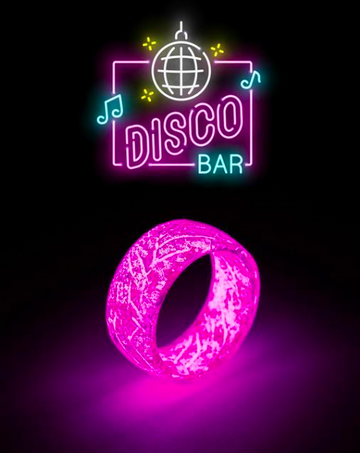 Disco Bar Anillo Luminoso Anillos Luminosos