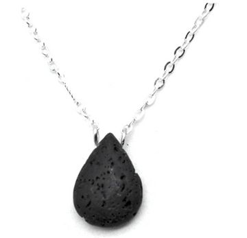 Collar Difusor Bloquea Ansiedad Piedra Volcanica
