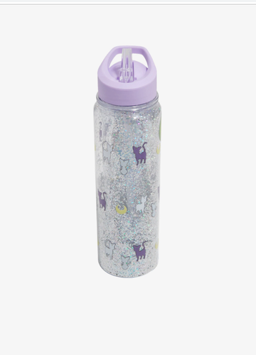 SAILOR MOON GATOS GUARDIANES BOTELLA DE AGUA BRILLANTE