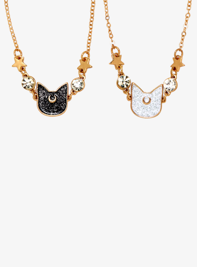 SAILOR MOON LUNA & ARTEMIS MEJORES AMIGAS SET BRAZALETE