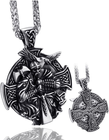 Vikingo Collar Odin Cruz