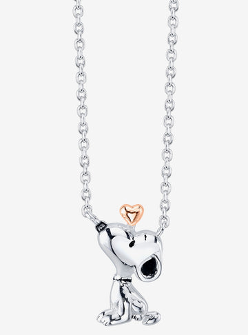 Collar Snoopy Peanuts Corazon