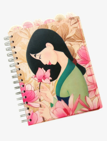 Mulan Cuaderno Magnolias Separadores