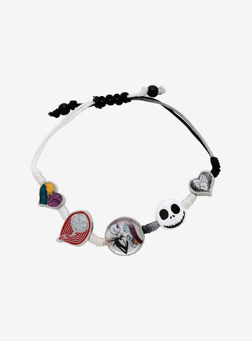 Extraño Mundo De Jack Brazalete Jack y Sally Charms