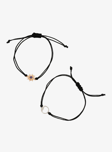 Sol y Luna Set De Pulseras