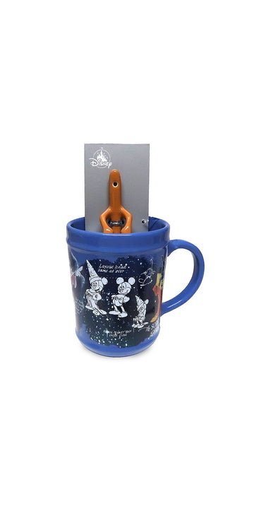 Mickey Mouse Taza y Cuchara Mago 80th Aniversario