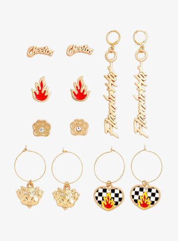 Cheetos Flaming Hot Set De Aretes