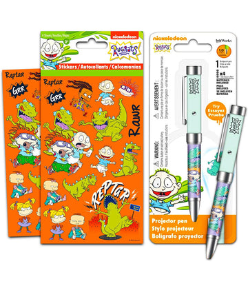 Rugrats Set De Pluma Y Calcamonias Oficina