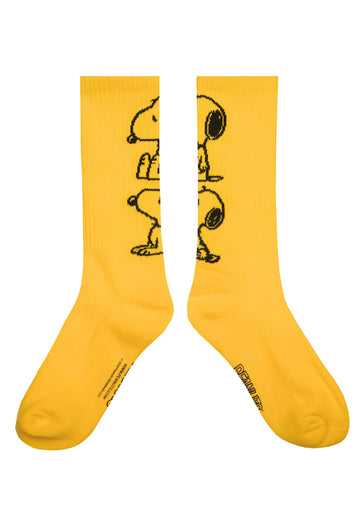 Snoopy Calcetines Amarillo