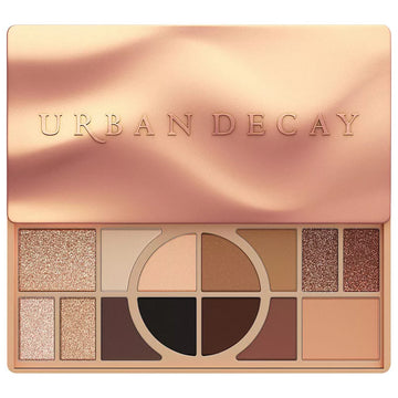 Urban Decay Naked Shaped Paleta de Maquillaje Warm-Toned para Ojos y Rostro