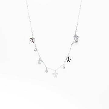 Collar Mariposas y Circonias