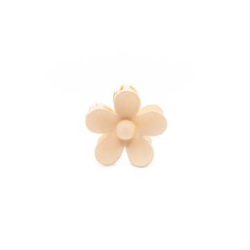 Pinza Flor Beige