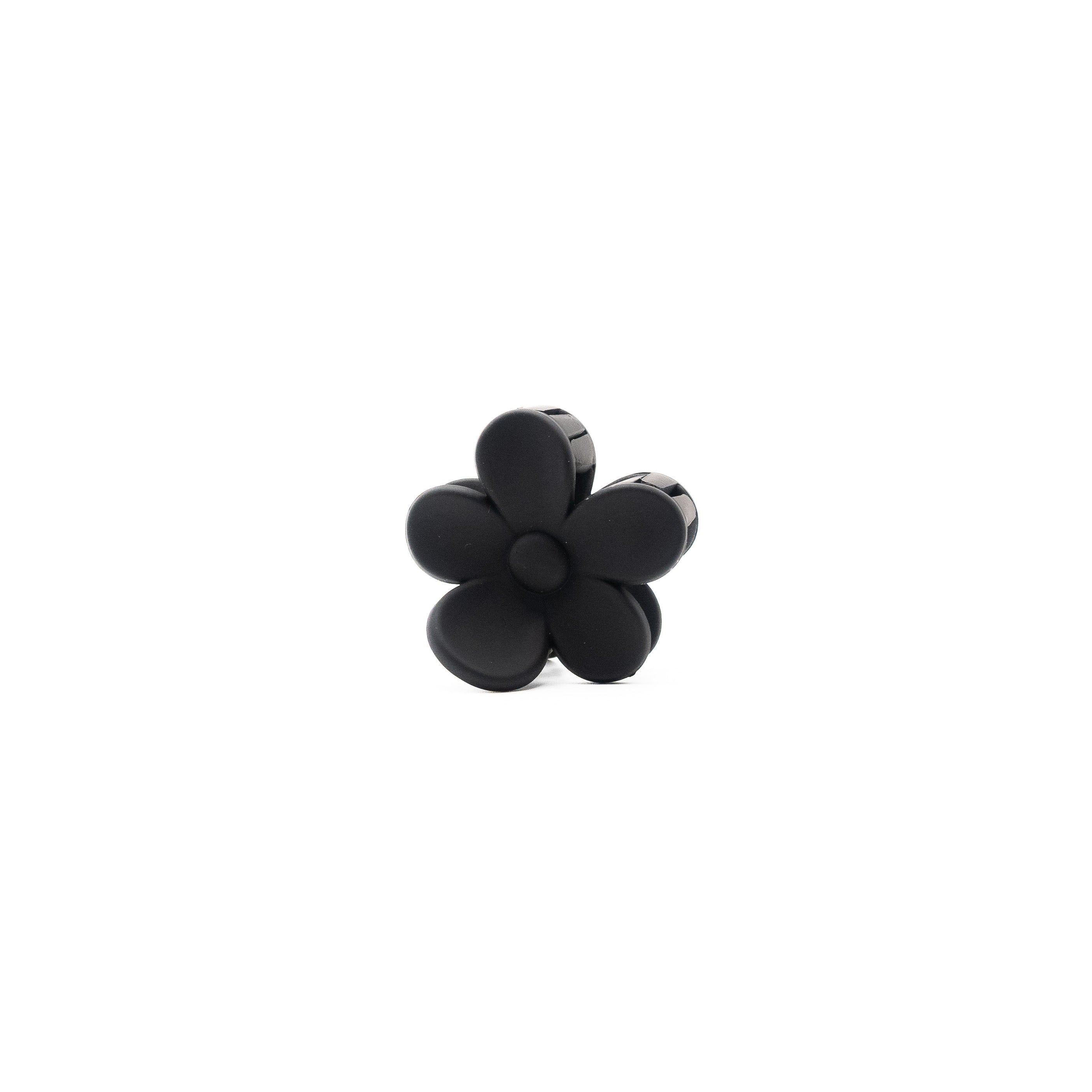 Pinza Flor Chica Negro