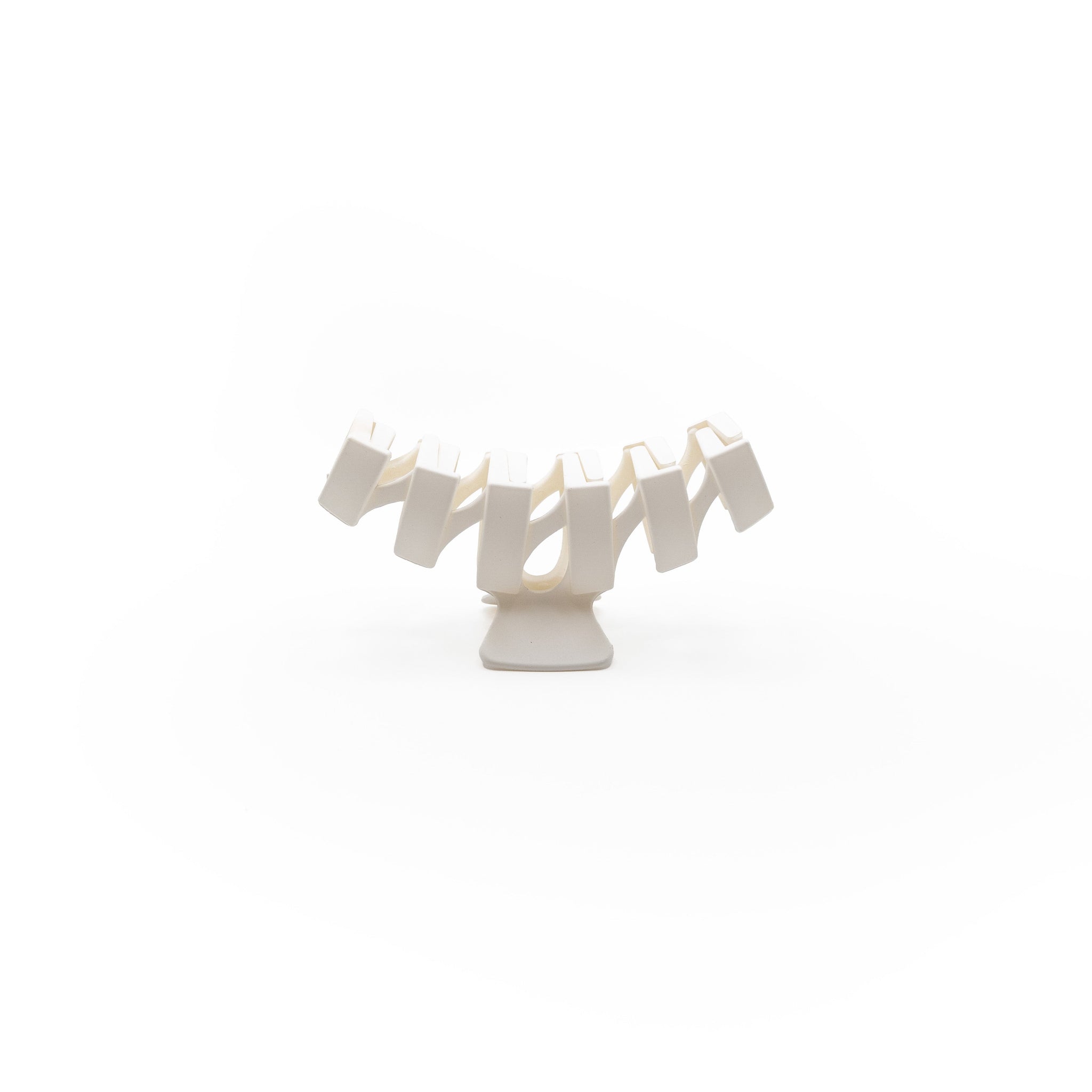 Pinza ZigZag Blanca