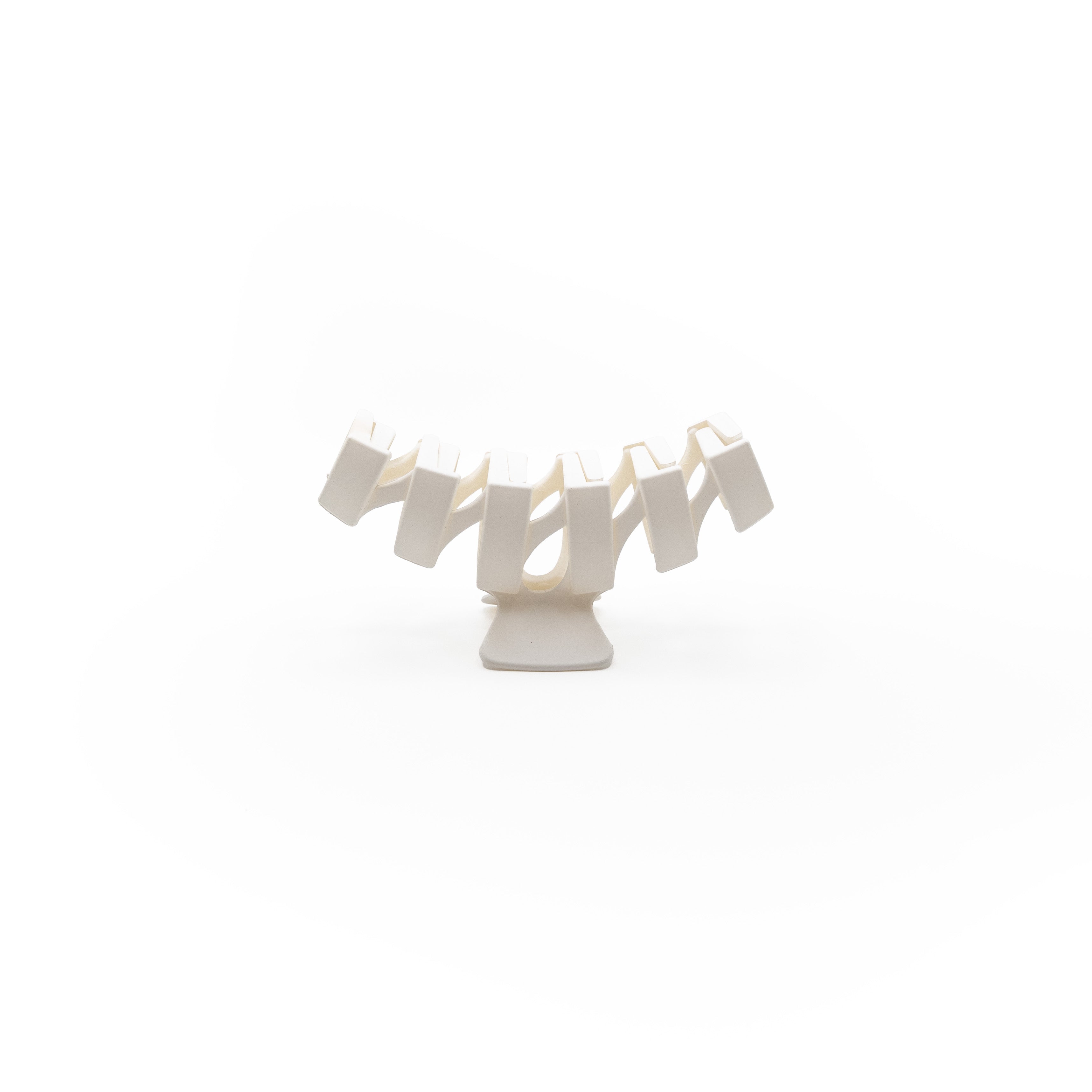 Pinza ZigZag Blanca