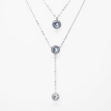 Collar Multicadena Cubic Zirconia