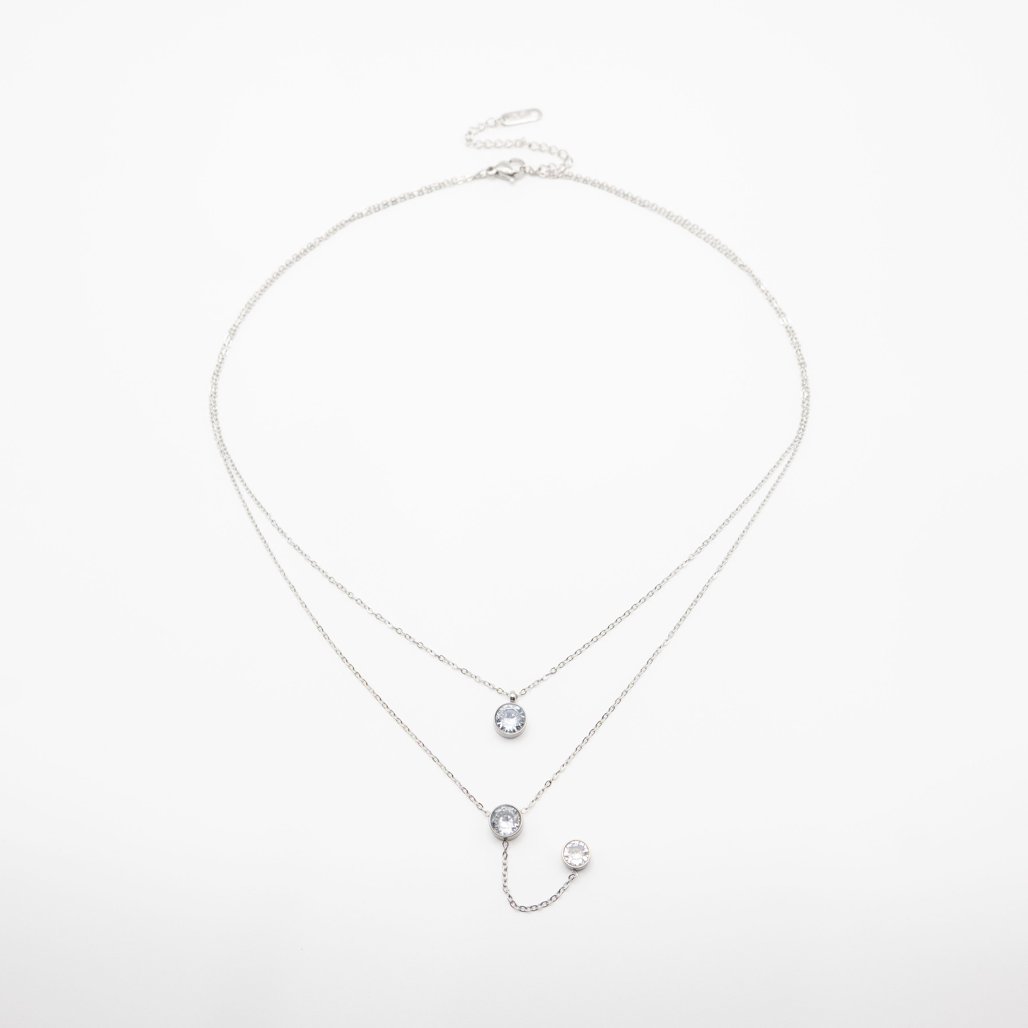 Collar Multicadena Cubic Zirconia