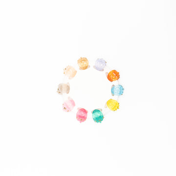 Mini Pinzas De Fresas Multicolor