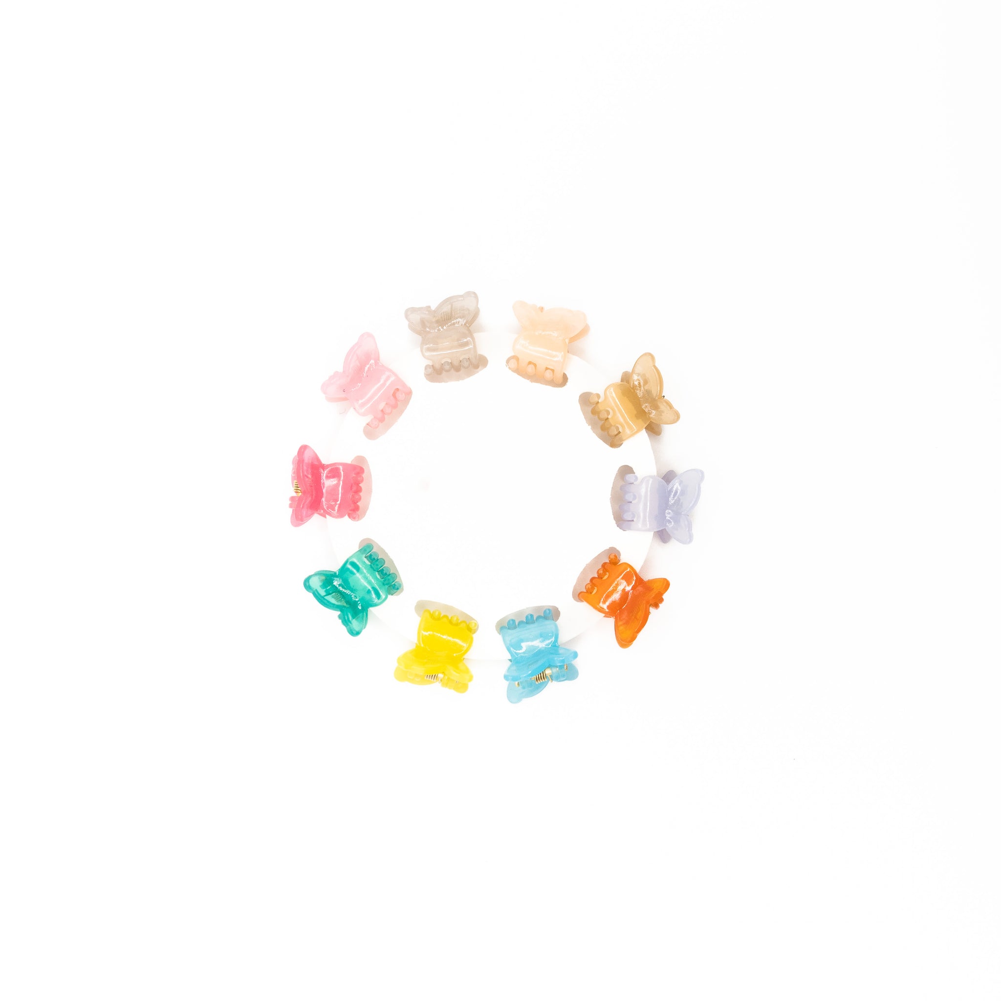 Mini Pinzas De Ballena Multicolor