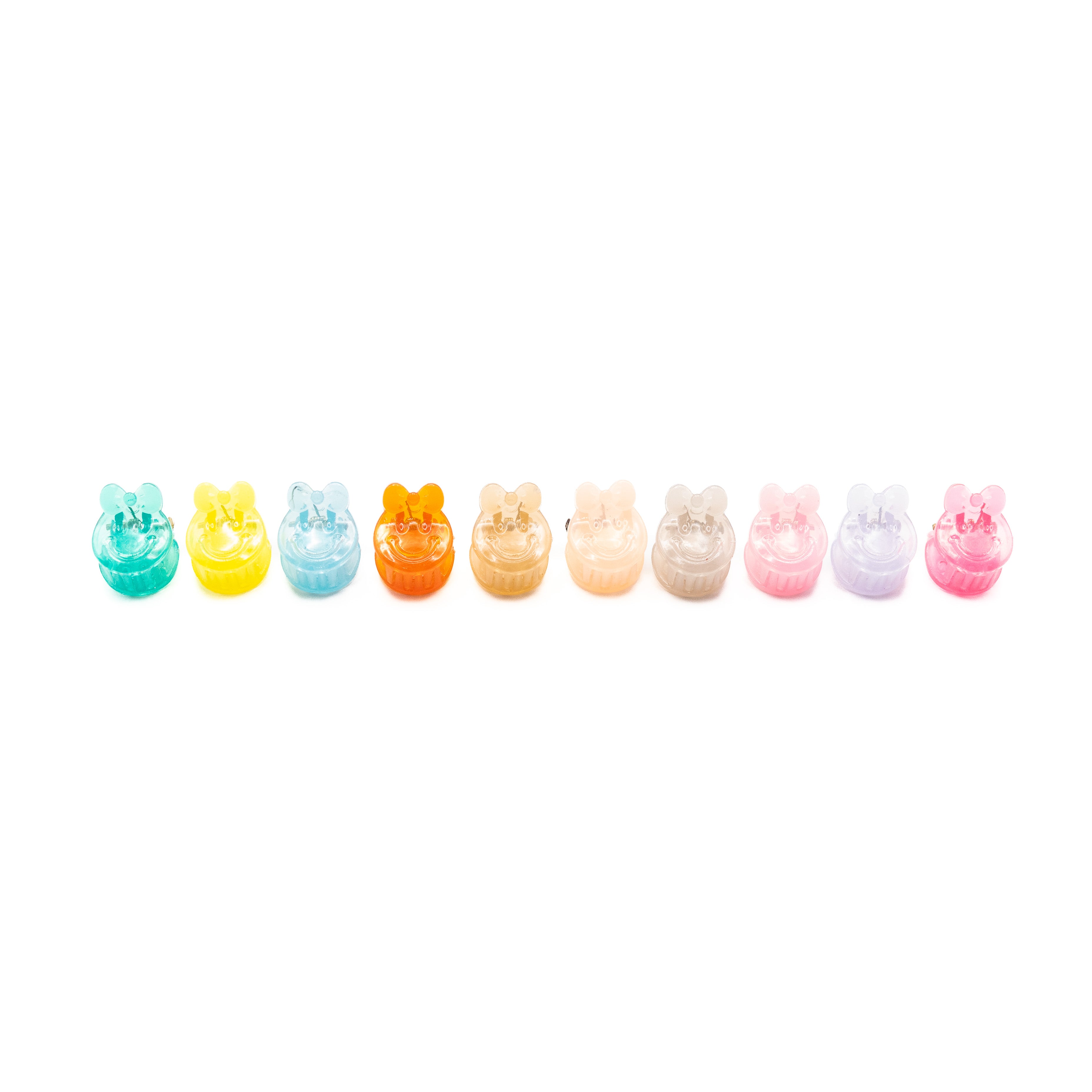Mini Pinzas Smiley Multicolor