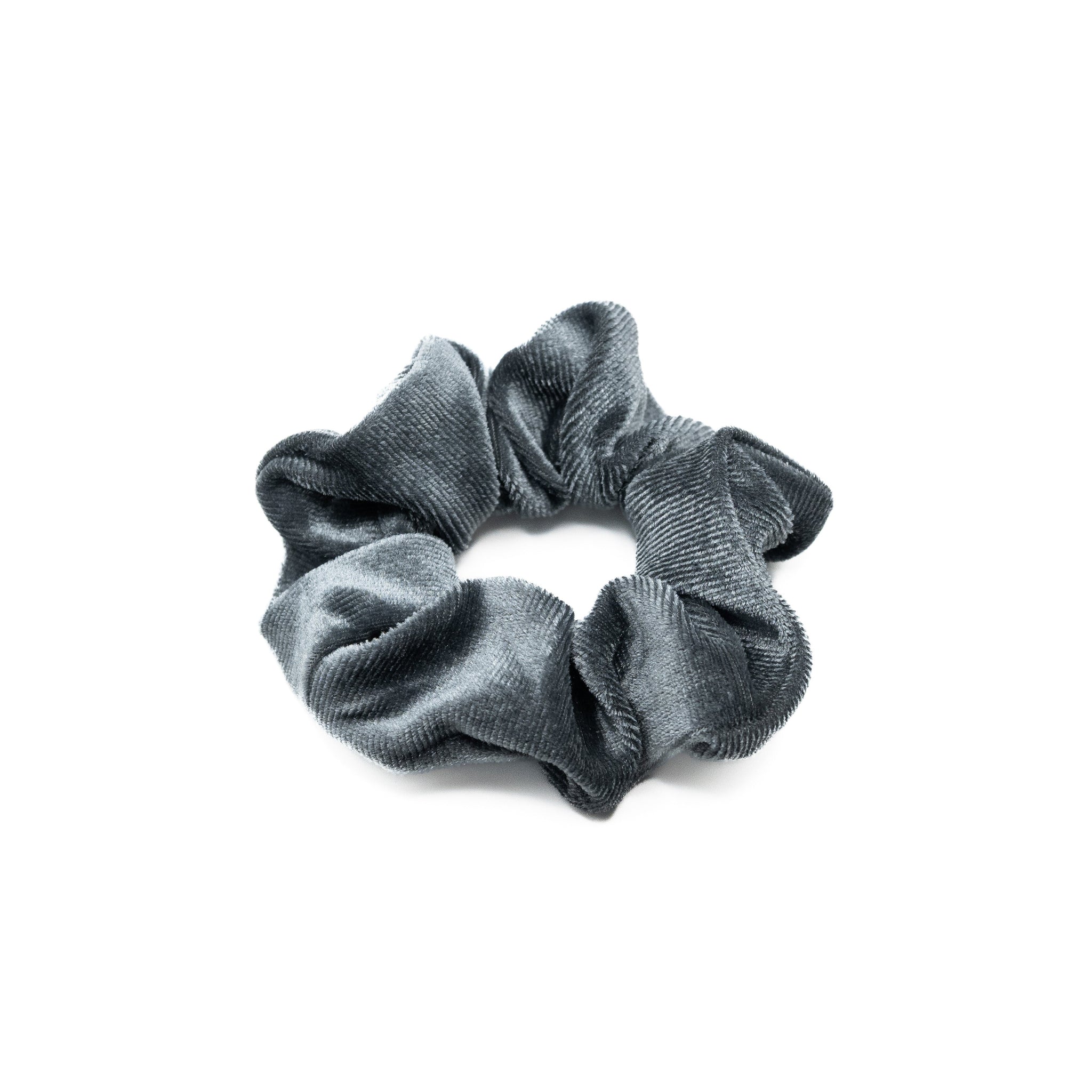 Scrunchie Velvet Gris