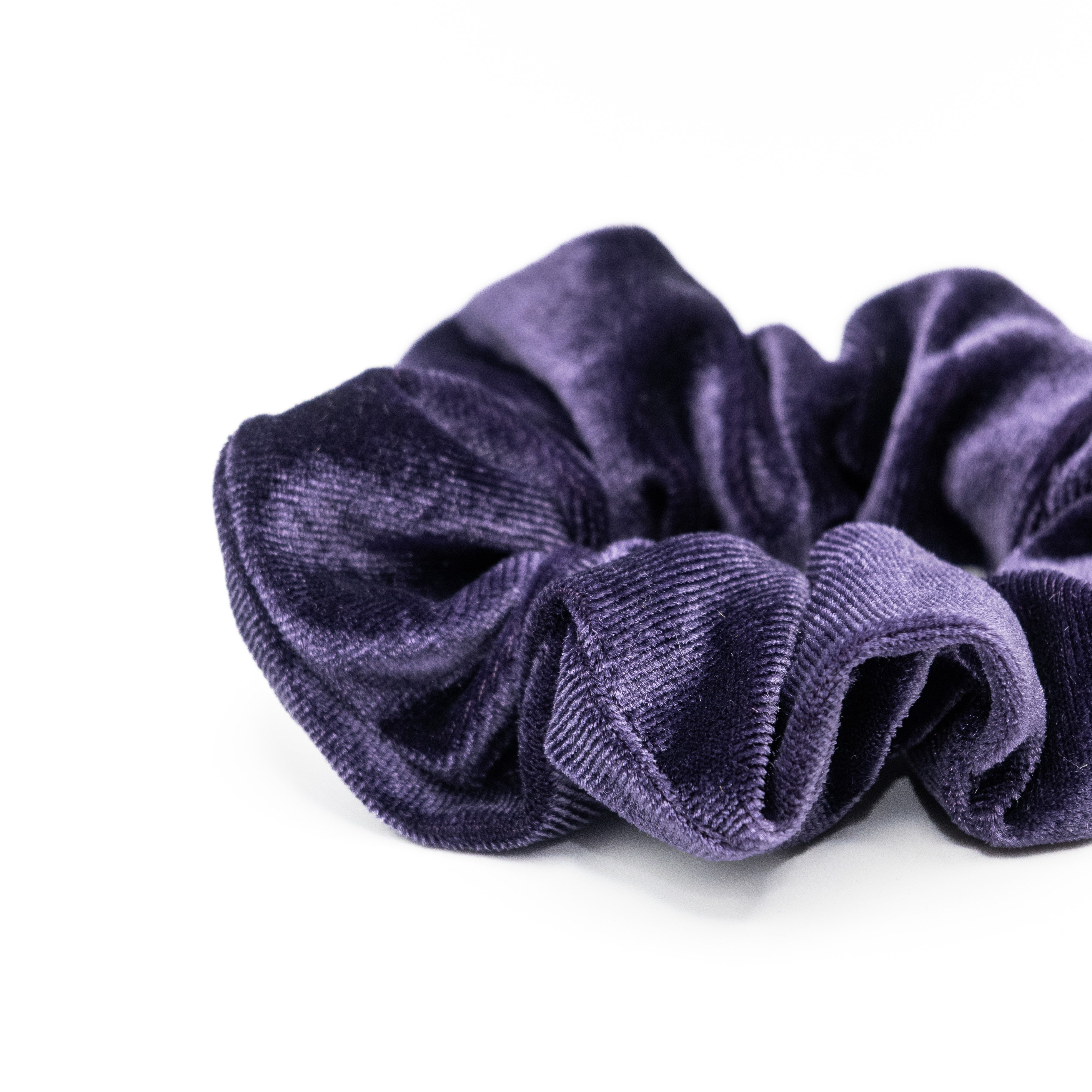 Scrunchie Velvet Púrpura