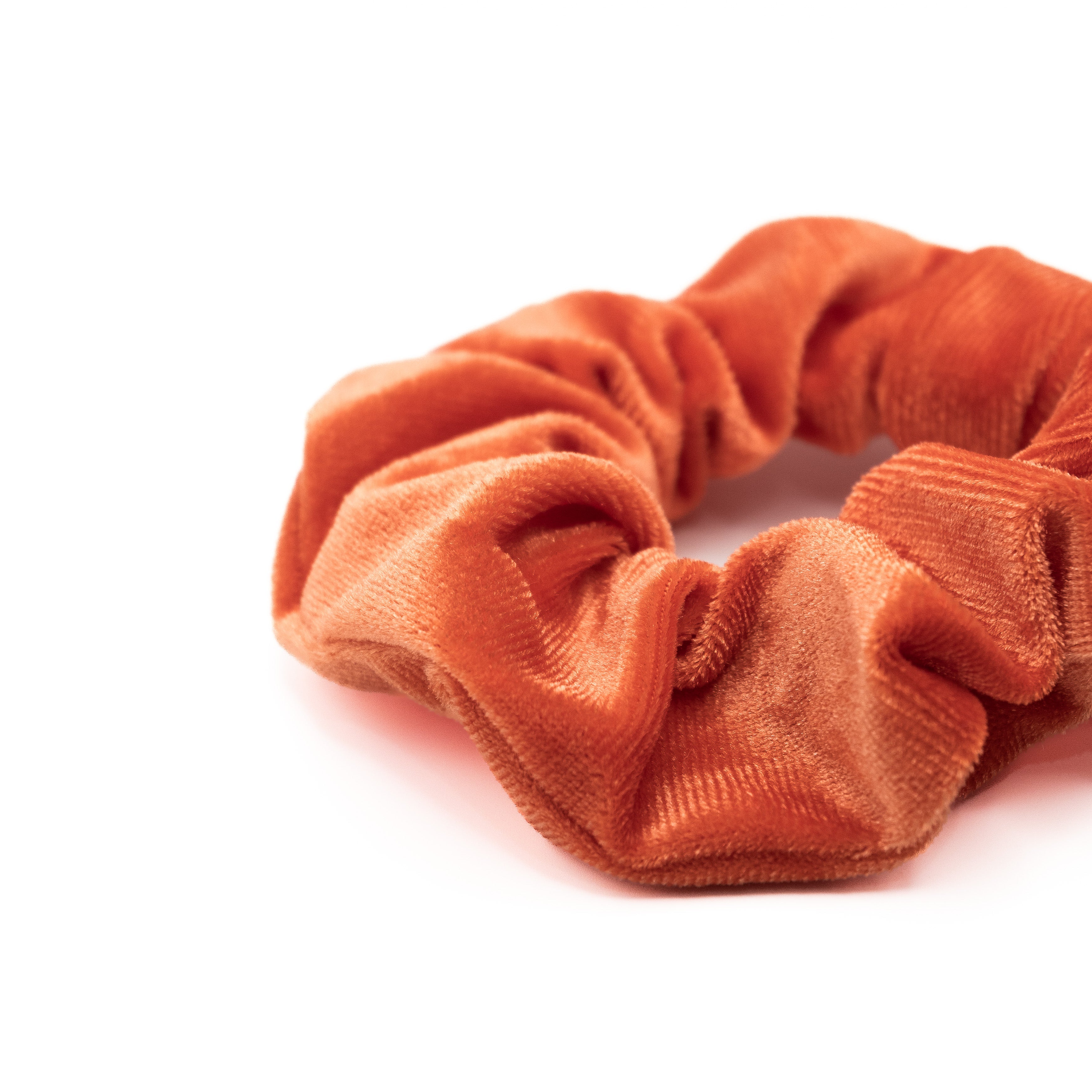 Scrunchie Velvet Naranja