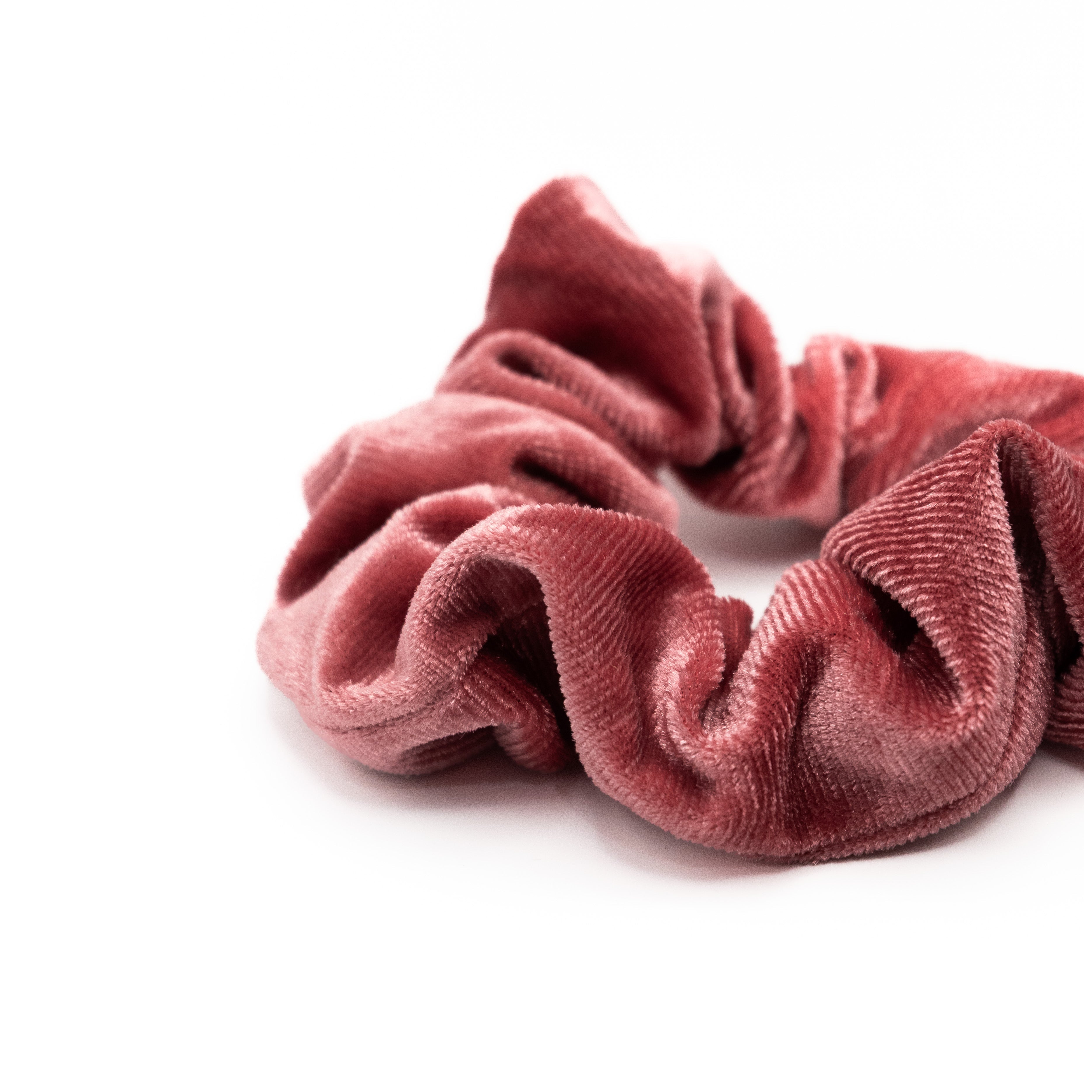 Scrunchie Velvet Old Rose