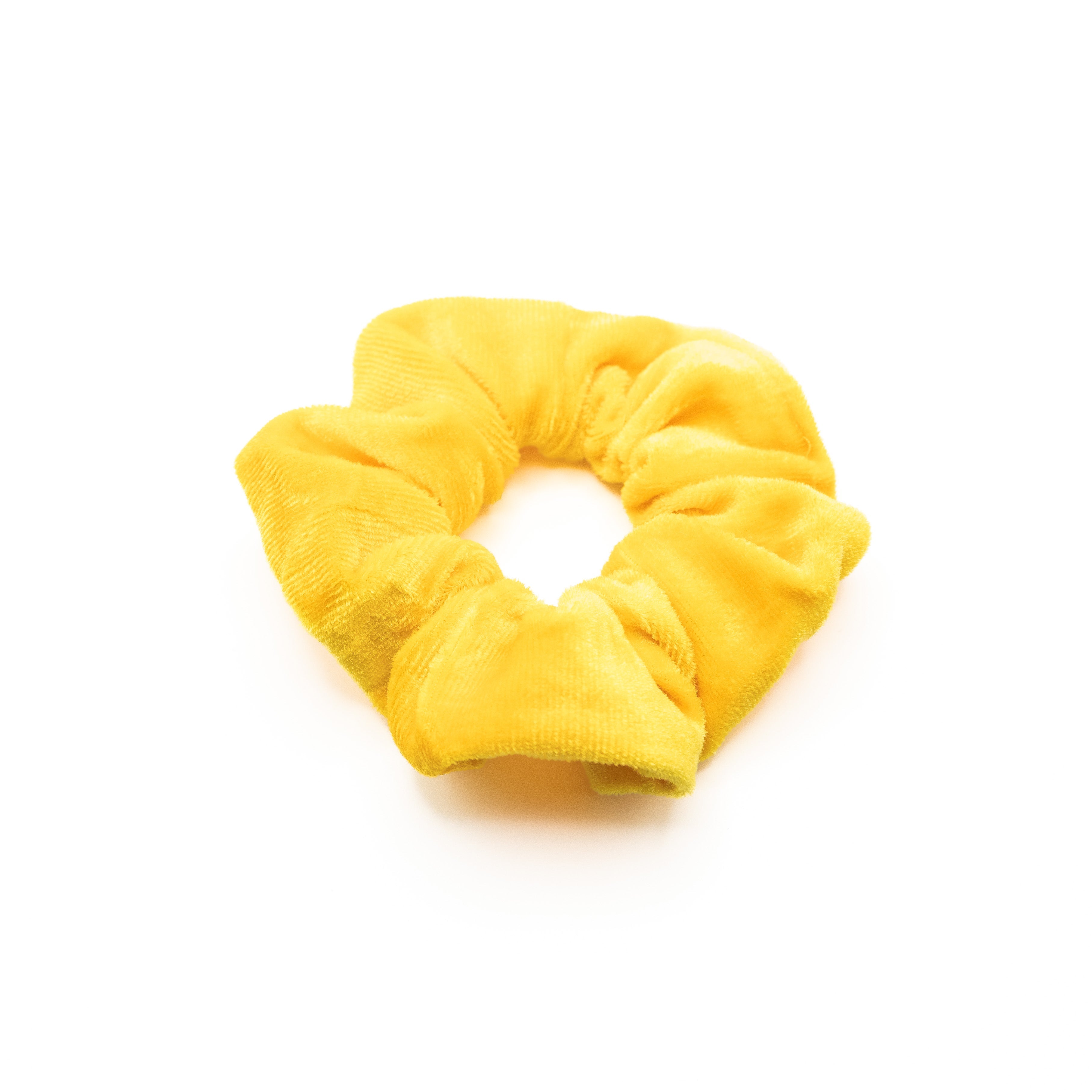 Scrunchie Velvet Amarillo